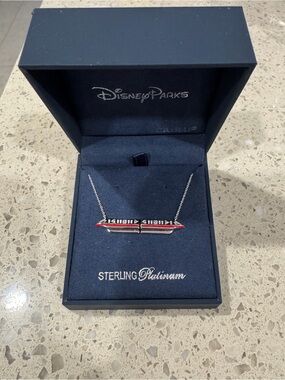 💛Disney Parks CRISLU Monorail Necklace💛